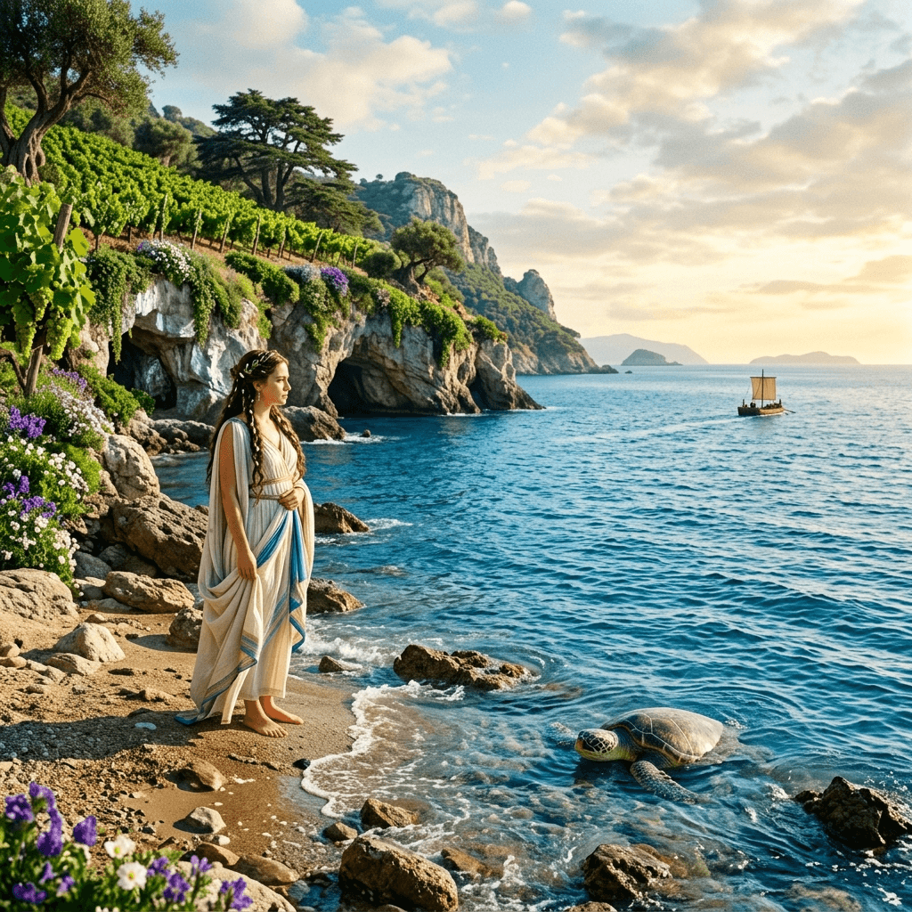 Calypso and the Shore at World's End
