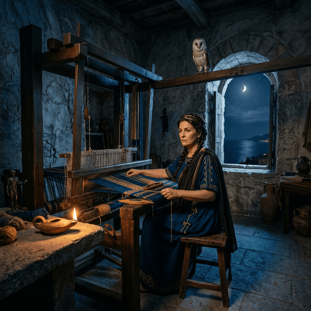 Penelope and the Unfinished Cloth
