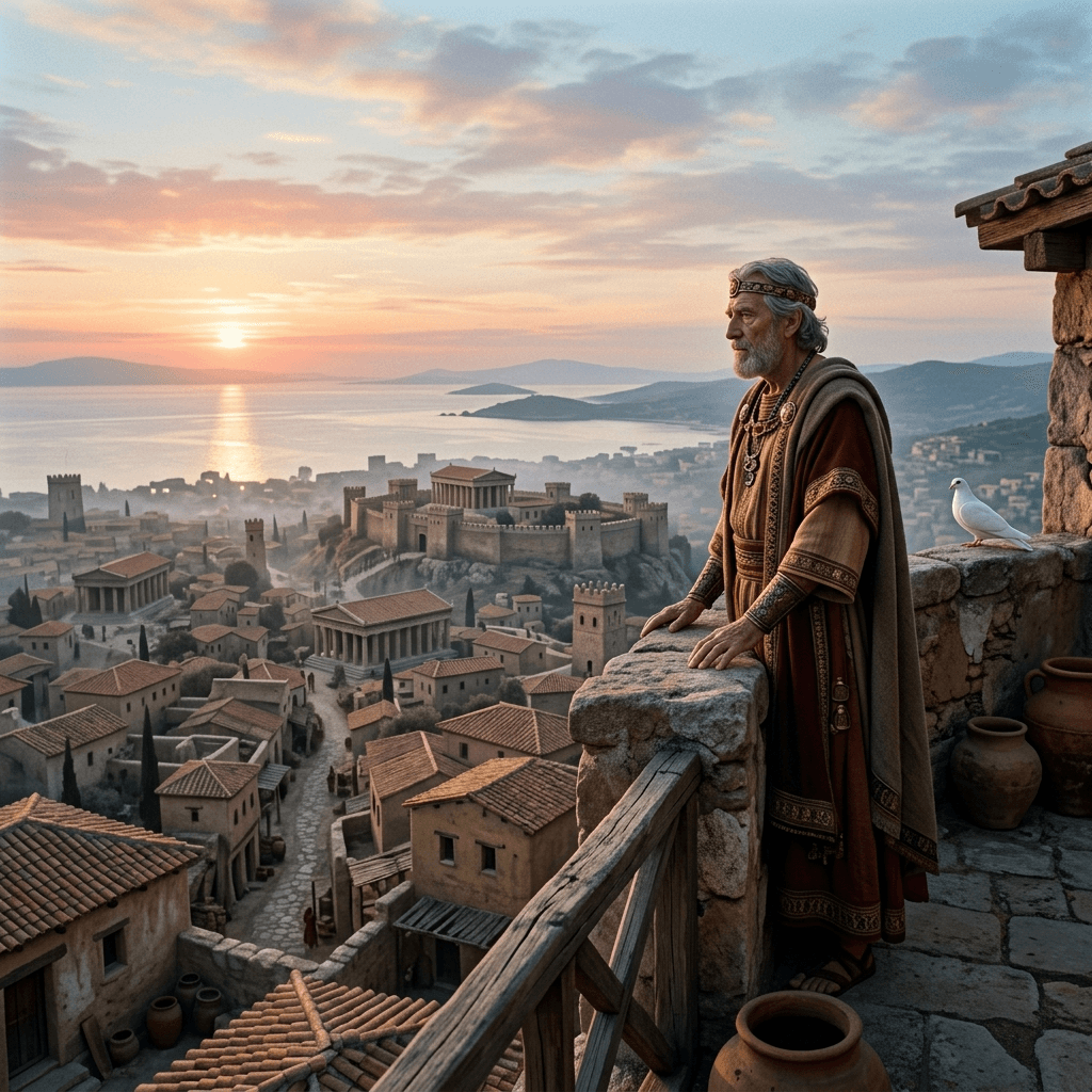 Priam's Vigil: Troy at Dawn